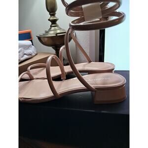 Modatope Beige Womens Size 9 Arp Strap Gladiator Sandals